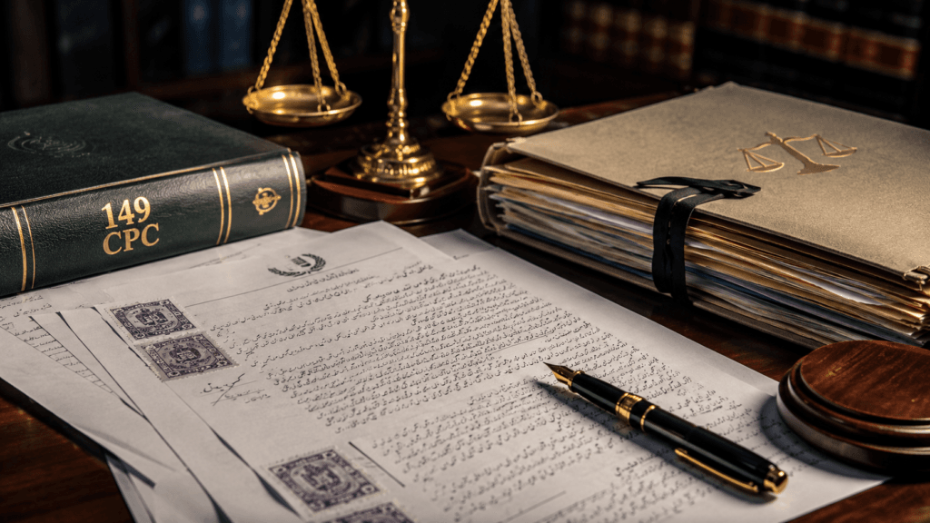 Court Fee Act Pakistan Section 149 CPC explained Court Fee Act Pakistan Section 149 CPC court fee deficiency correction