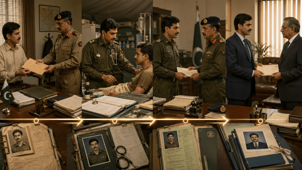 Army Service and OGDCL Employment Timeline Army doctor joining OGDCL and claiming previous service benefits