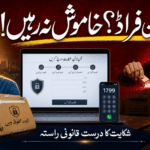 Cyber Crime Online Complaint Pakistan through the official NCCIA reporting process