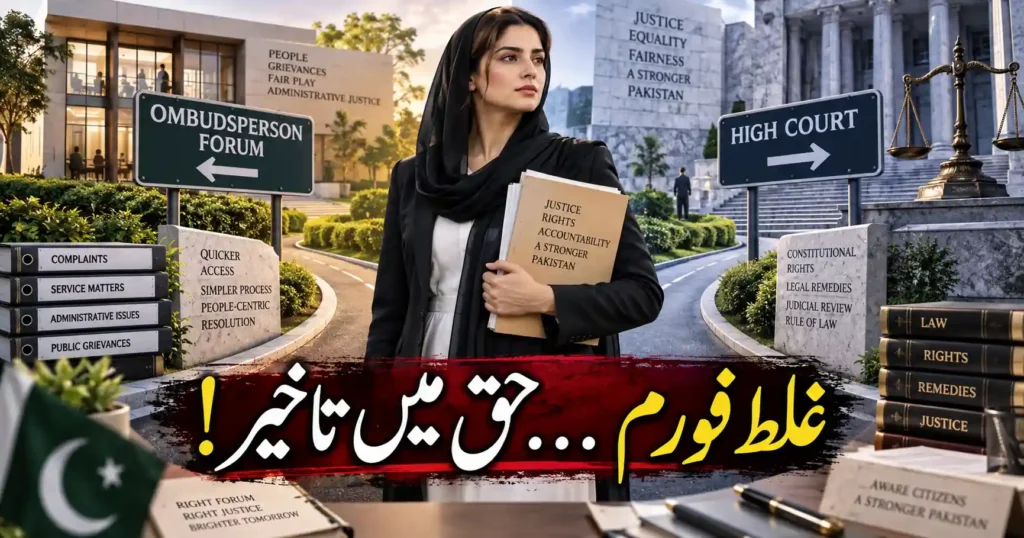Harassment Ombudsperson Pakistan guide on forum, powers and legal remedies