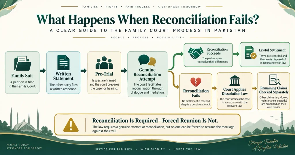 Marriage in Pakistan khula and Family Court reconciliation process