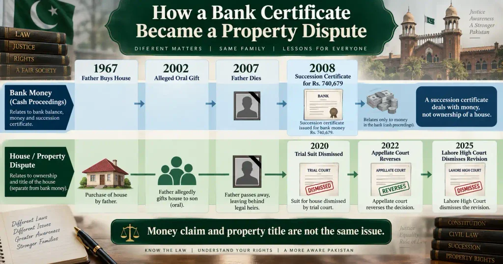 Timeline of 2026 MLD 1001 Succession Certificate and inheritance dispute