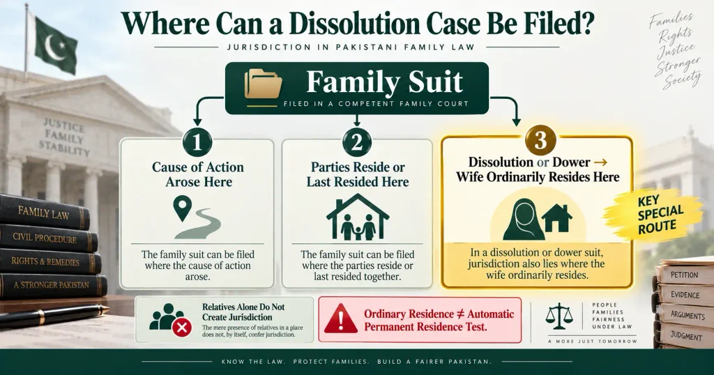 Marriage in Pakistan Rule 6 ordinary residence jurisdiction guide