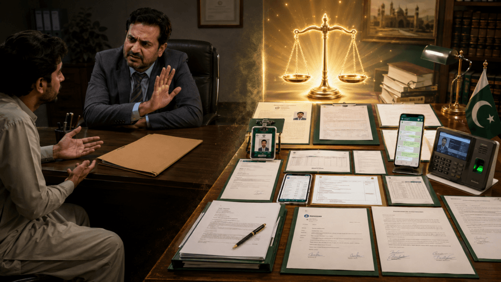 Appointment Letter Rights Pakistan Appointment letter evidence under Labour Laws in Pakistan