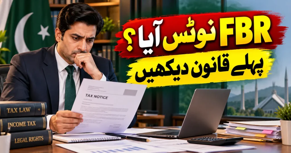 Income Tax Ordinance 2001 guide for FBR notices, evidence and taxpayer rights