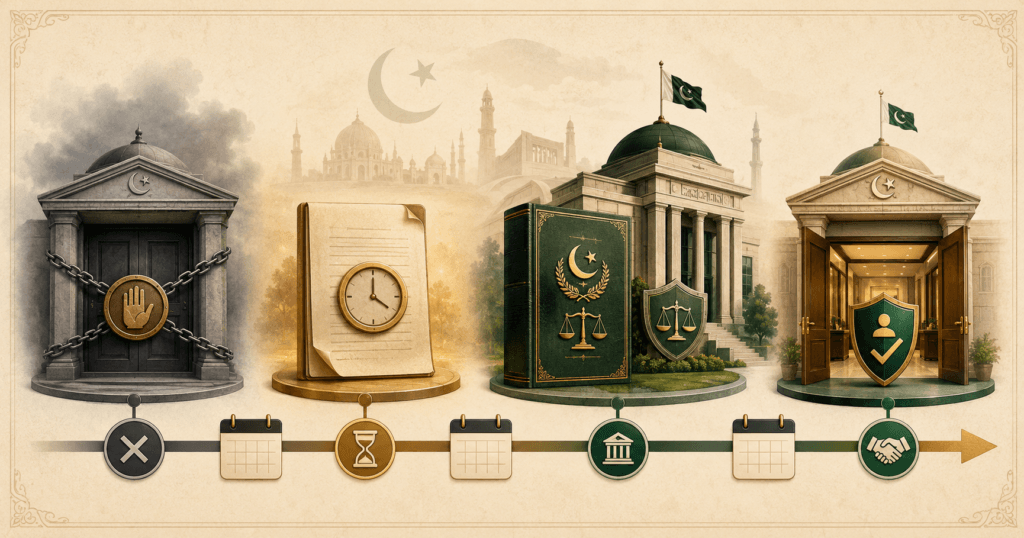 Pakistan Cryptocurrency Law Timeline 2018 to 2026 Pakistan crypto law timeline from 2018 SBP circular to Virtual Assets Act 2026