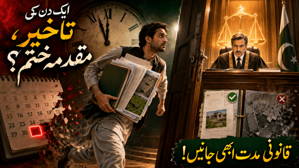 Limitation Act deadline threatening to close a strong Pakistani court case