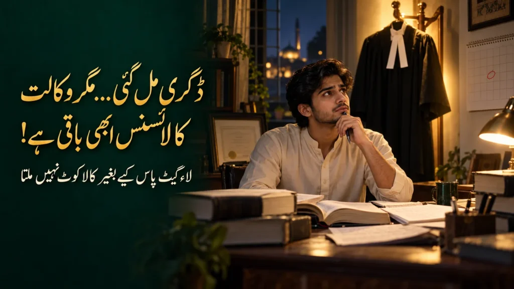 HEC Law GAT test guide with a law graduate preparing for Bar enrolment